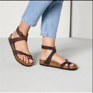 Birkenstock Dark Brown Women's Sandals Yara